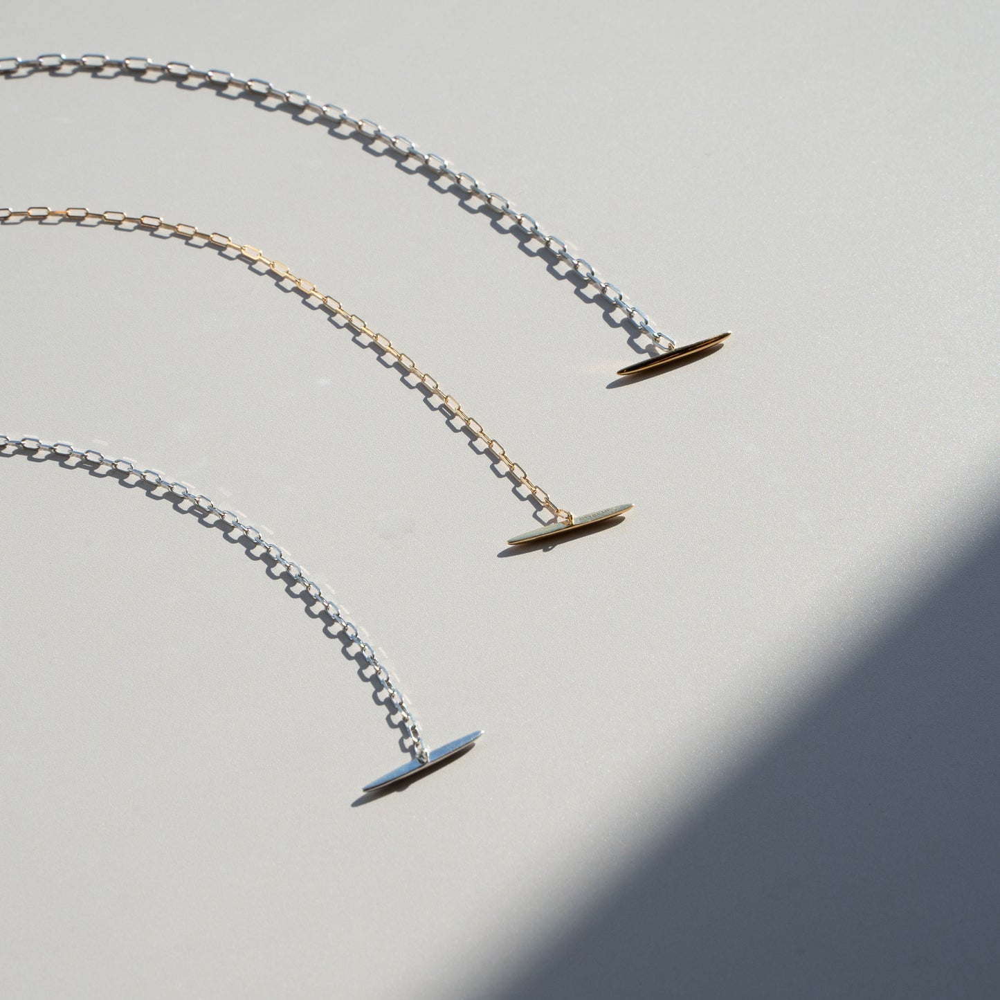 ネックレスチェーン ゴールド×シルバー(Necklace Chain Gold × Silver)