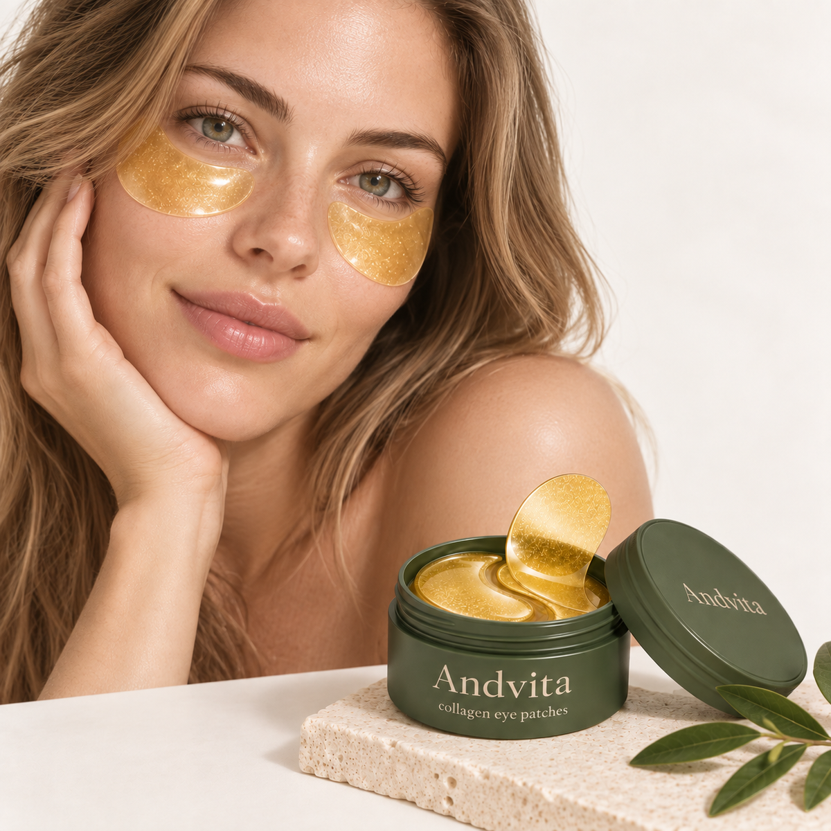 Andvita Collagen Anti-Aging Hydrogel Eye Patches - 60 Patches