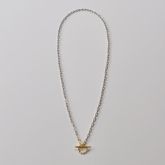 mitisマタニティジュエリーセット ゴールド×シルバー（Babyring Gold × Necklace Silver）