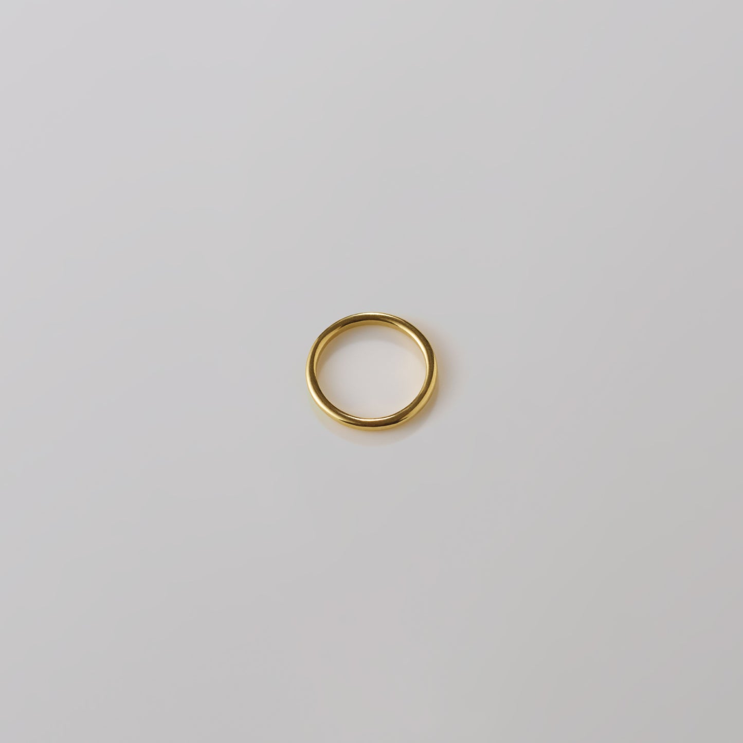 verusマタニティジュエリーセット ゴールド（Babyring Gold × Necklace Gold）