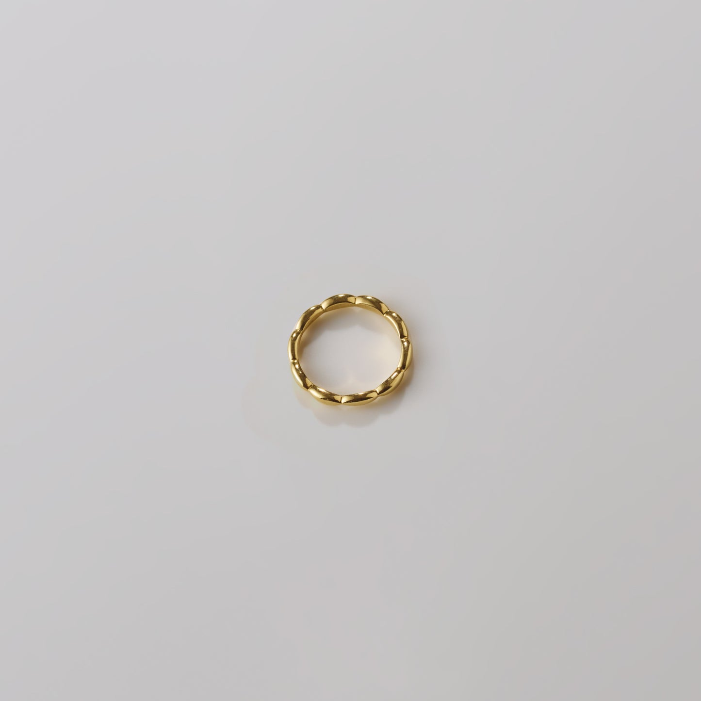 mitisマタニティジュエリーセット ゴールド（Babyring Gold × Necklace Gold）